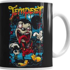 Baskı Dükkanı KB1771 Mickey Zumbi Porselen Kupa Bardak