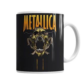 Baskı Dükkanı KB1772 Metallica Porselen Kupa Bardak