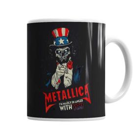 Baskı Dükkanı KB1772 Metallica Porselen Kupa Bardak