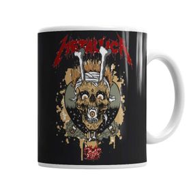 Baskı Dükkanı KB1772 Metallica Porselen Kupa Bardak