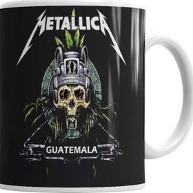 Baskı Dükkanı KB1772 Metallica Porselen Kupa Bardak