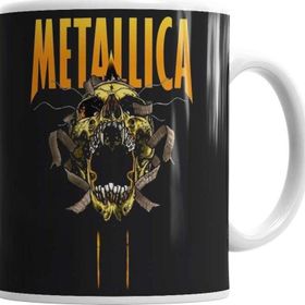 Baskı Dükkanı KB1772 Metallica Porselen Kupa Bardak