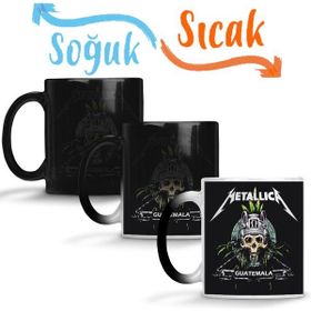 Baskı Dükkanı KB1774 Metallica Porselen Kupa Bardak
