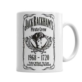 Baskı Dükkanı KB178 Black Sails Jack Rackhams Porselen Kupa Bardak