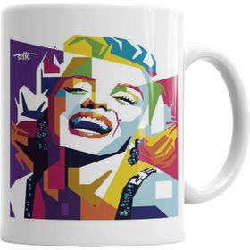 Baskı Dükkanı KB1791 Marilyn Monroe Porselen Kupa Bardak