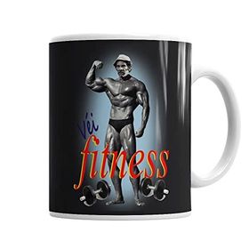 Baskı Dükkanı KB1798 Madruga Fitness Porselen Kupa Bardak