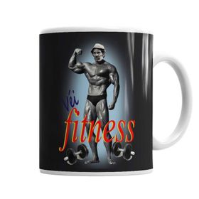 Baskı Dükkanı KB1798 Madruga Fitness Porselen Kupa Bardak