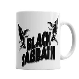 Baskı Dükkanı KB180 Black Sabbath Porselen Kupa Bardak