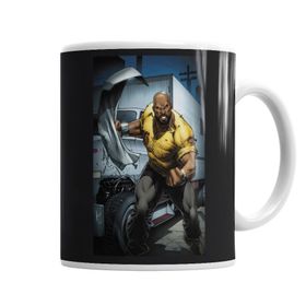 Baskı Dükkanı KB1800 Luke Cage Porselen Kupa Bardak
