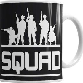 Baskı Dükkanı KB1809 Squad Porselen Kupa Bardak