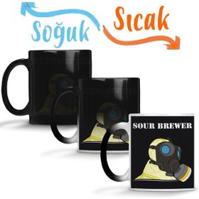 Baskı Dükkanı KB1812 Sour Brewer Vestebera Porselen Kupa Bardak