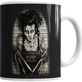 Baskı Dükkanı KB1843 Scissor Hands Porselen Kupa Bardak