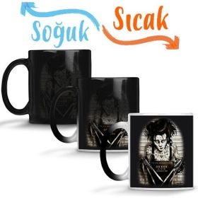Baskı Dükkanı KB1843 Scissor Hands Porselen Kupa Bardak