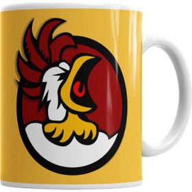 Baskı Dükkanı KB1851 Rooster Porselen Kupa Bardak