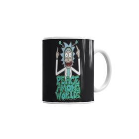 Baskı Dükkanı KB1859 Rickantmorty Porselen Kupa Bardak