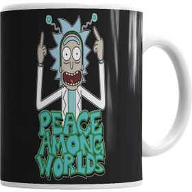 Baskı Dükkanı KB1859 Rickantmorty Porselen Kupa Bardak