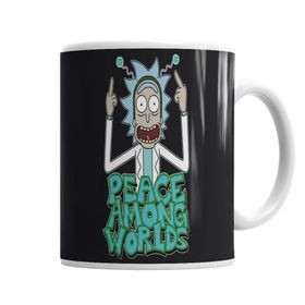 Baskı Dükkanı KB1859 Rickantmorty Porselen Kupa Bardak
