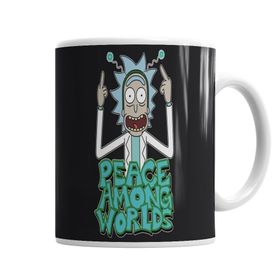 Baskı Dükkanı KB1859 Rickantmorty Porselen Kupa Bardak