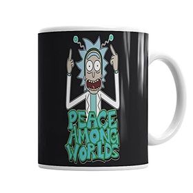 Baskı Dükkanı KB1859 Rickantmorty Porselen Kupa Bardak