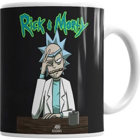 Baskı Dükkanı KB1863 Rick Ve Morty Porselen Kupa Bardak