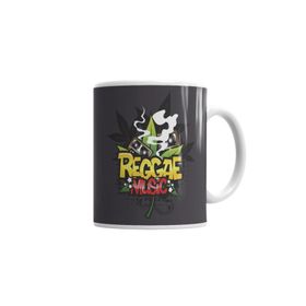 Baskı Dükkanı KB1869 Reggae Music Müzik Porselen Kupa Bardak