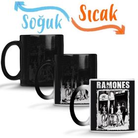 Baskı Dükkanı KB1875 Ramones Porselen Kupa Bardak