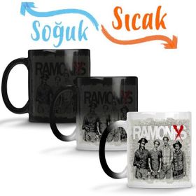 Baskı Dükkanı KB1875 Ramones Porselen Kupa Bardak