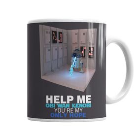 Baskı Dükkanı KB1879 R2d2 Hope Porselen Kupa Bardak