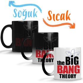Baskı Dükkanı KB188 Big Bang Sheldon Cooper Theory Bazingaa Porselen Kupa Bardak