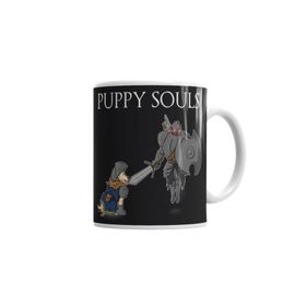 Baskı Dükkanı KB1884 Puppy Souls Porselen Kupa Bardak