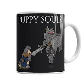 Baskı Dükkanı KB1884 Puppy Souls Porselen Kupa Bardak