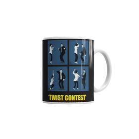 Baskı Dükkanı KB1886 Pulp Fiction Twist Contest Concurso Danca Mia Vicent Kupa Bardak