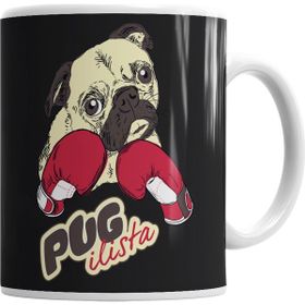 Baskı Dükkanı KB1887 Pugilista Boks Porselen Kupa Bardak