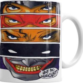 Baskı Dükkanı KB19 Batman Joker Wonder Woman Porselen Kupa Bardak