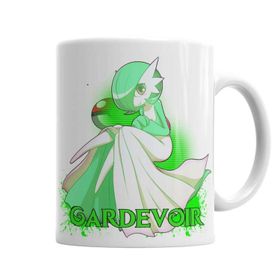 Baskı Dükkanı KB1900 Pokemon Gardevoir Porselen Kupa Bardak
