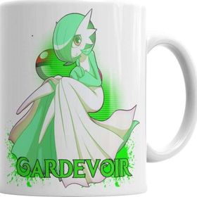 Baskı Dükkanı KB1900 Pokemon Gardevoir Porselen Kupa Bardak