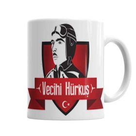 Baskı Dükkanı KB1911 Vecihi Porselen Kupa Bardak
