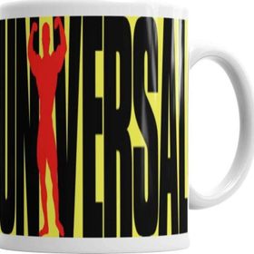 Baskı Dükkanı KB1925 Universal Fitness Logo Porselen Kupa Bardak