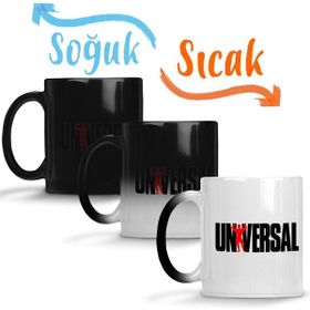 Baskı Dükkanı KB1927 Universal Fitness Logo Porselen Kupa Bardak
