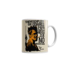 Baskı Dükkanı KB1931 Tyler Durden Porselen Kupa Bardak