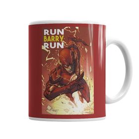 Baskı Dükkanı KB1964 The Flash Run Barry Run Porselen Kupa Bardak