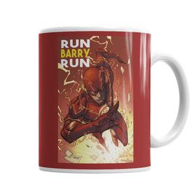 Baskı Dükkanı KB1964 The Flash Run Barry Run Porselen Kupa Bardak