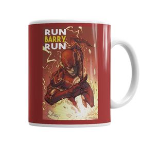 Baskı Dükkanı KB1964 The Flash Run Barry Run Porselen Kupa Bardak