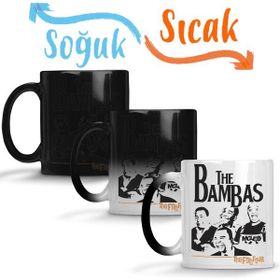 Baskı Dükkanı KB1968 The Bambas Porselen Kupa Bardak