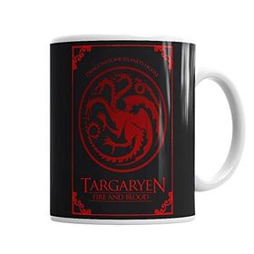 Baskı Dükkanı KB1973 Targaryen House Porselen Kupa Bardak
