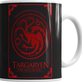 Baskı Dükkanı KB1973 Targaryen House Porselen Kupa Bardak