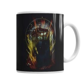 Baskı Dükkanı KB1974 Tardis Porselen Kupa Bardak