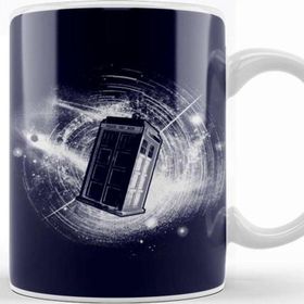 Baskı Dükkanı KB1974 Tardis Porselen Kupa Bardak