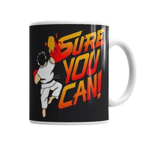 Baskı Dükkanı KB1975 Sure You Can Ryu Porselen Kupa Bardak