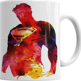 Baskı Dükkanı KB1979 Süpermen Super Man Porselen Kupa Bardak